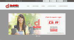 Desktop Screenshot of institutodimensao.com.br